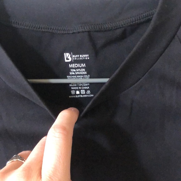 Buff bunny black spandex dress - Picture 2 of 5